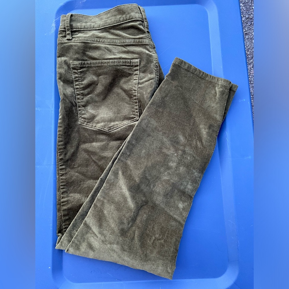 Loft High Waist Skinny Corduroy Pants - Size 12